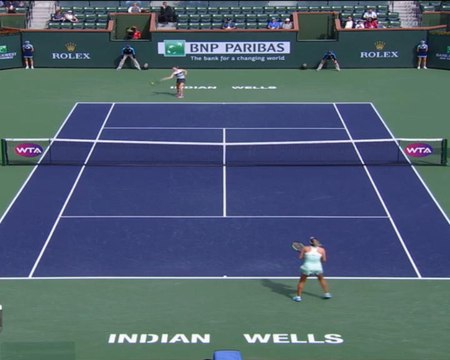 تنس:بطولة انديان ويلز: هاليب تهزم كوزلوفا 7-6 و7-5