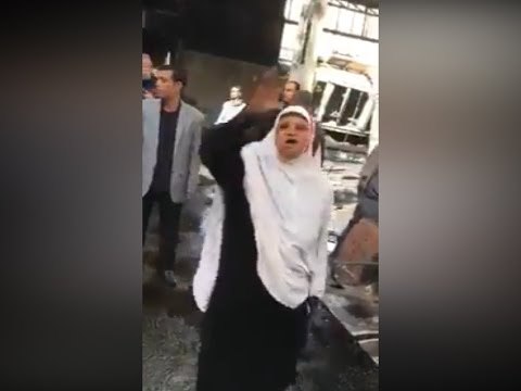صدي البلد | يسقط الإخوان ملهمش بينا مكان.. هتافات سيدة عجوز عقب حادث قطار محطة مصر