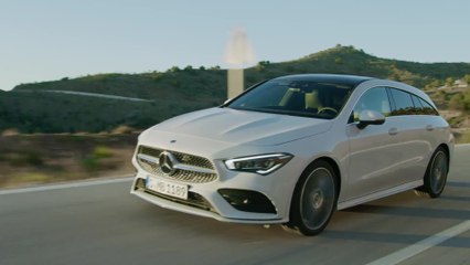 Mercedes-Benz CLA Shooting Brake Driving Video