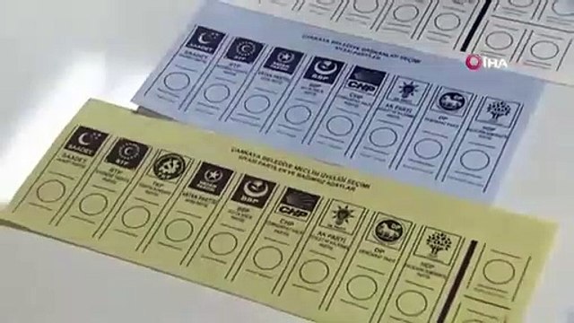 31 Mart’ta Yerel Seçimlerde Kullanılacak Oy Pusulaları Belli Oldu