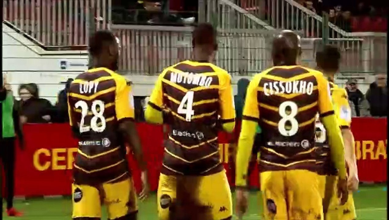J28 : USO 2-2 GFC Ajaccio (08/03/2019)
