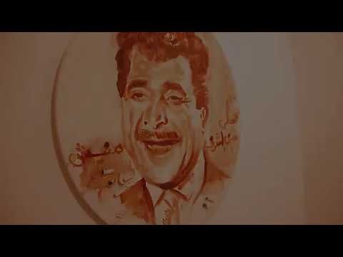 صدى البلد | فنانة تشكيلية تبدع فى رسم لوحات فنية بالقهوة والنسكافيه