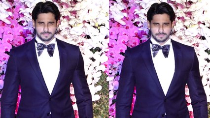 Sidharth Malhotra's dashing entry at Akash Ambani & Shloka's reception: Watch video |FilmiBeat