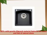 Blanco 4402042 Diamond 2Hole SingleBasin DropIn Granite Bar Sink Anthracite