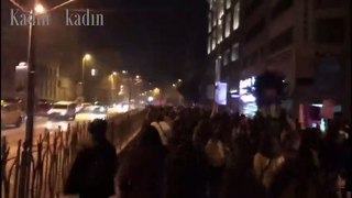 İstanbul kadınlar için yürüdü