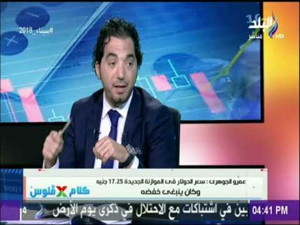 عمرو الجوهري:  حجم الانفاق في الموازنة الجديدة...