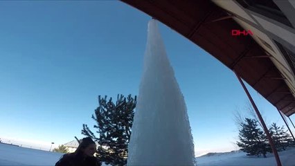 Erzurum Soğukla Gelen Güzellik Yürekleri Isıtıyor