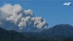 شاهد..تصاعد دخان بركان باليابان فى مشهد أقرب من بركان «جيمس بوند» فى الستينات