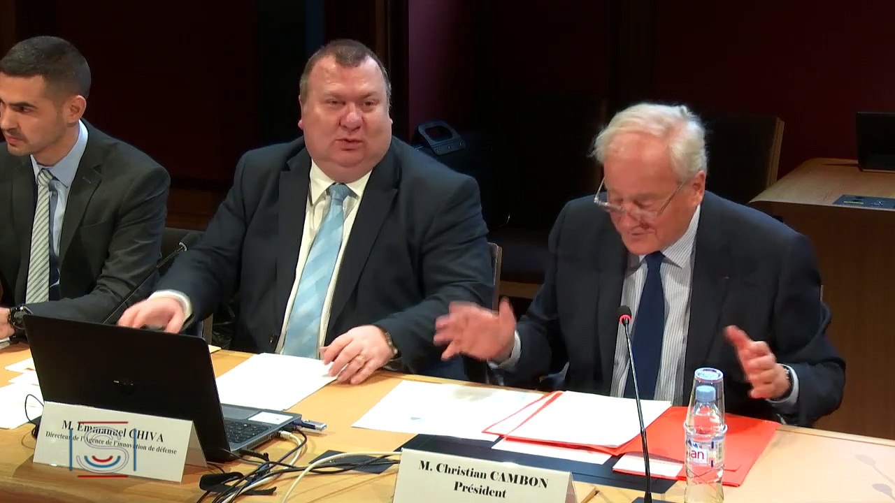 M. Emmanuel Chiva, directeur de l'Agence de l'innovation de défense au ministère des armées