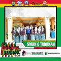 86 FLASH! Dukungan pelajar SMAN 3 Tarakan diacara Millennial Safety Road Festival