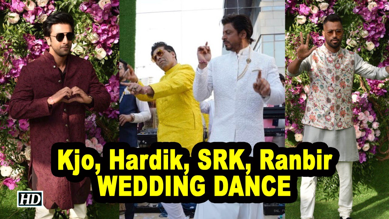 Kjo, Hardik Pandya, SRK,Ranbir WEDDING DANCE | Akash- Shloka Wedding