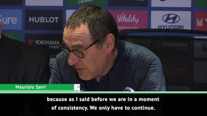 Sarri confident of finishing in the top four