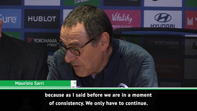 Sarri confident of finishing in the top four