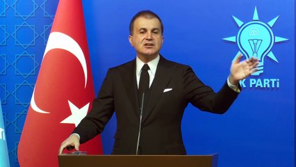 AK Parti Sözcüsü Çelik - Cumhurbaşkanı Erdoğan'ın Akşener'e davası - ANKARA