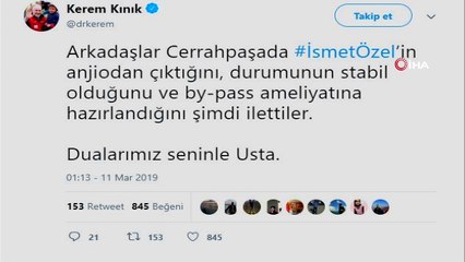 Şair ve yazar İsmet Özel, kalp krizi geçirdi