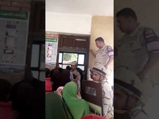 الانتخابات الرئاسية 2018 - زحام واقبال كثيف فى سنورس