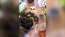 Pedido de comida chino llega con decenas de cucarachas dentro