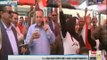 الانتخابات الرئاسية 2018 - احتفالية على نغمات «تسلم الأيادي» في مدينة نصر