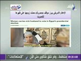 الانتخابات الرئاسية 2018 - الإعلام الأمريكي يبرز موقف «مصرية» حملت زوجها على ظهرها للتصويت
