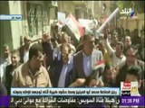 الانتخابات الرئاسية 2018 - مظاهرة حب تحيط رجل الصناعة محمد ابو العينين أثناء الإدلاء بصوته