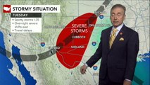 Risk of severe thunderstorms to return to South Central states
