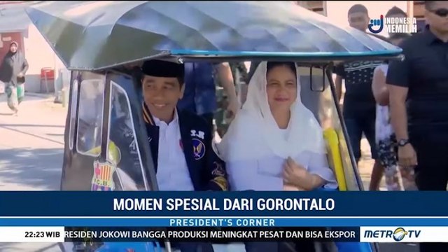 Momen Spesial Jokowi dari Gorontalo