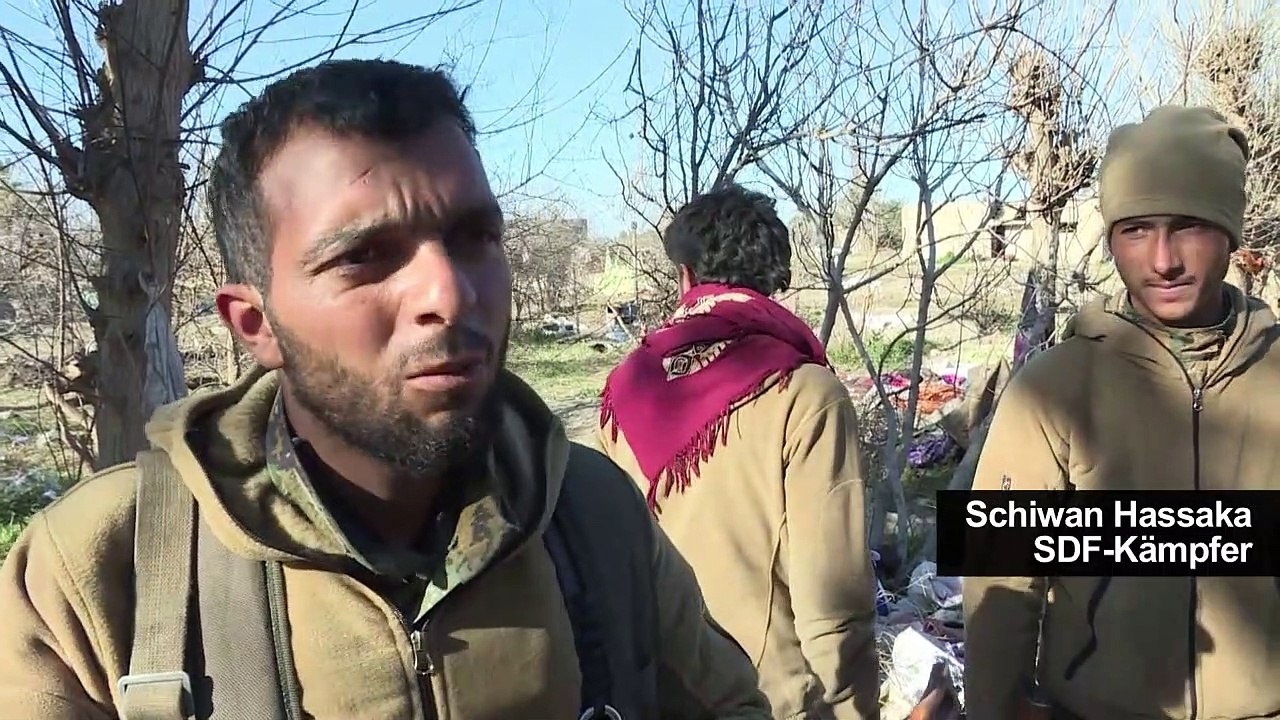 Unterwegs mit SDF-Kämpfern in der IS-Bastion Baghus