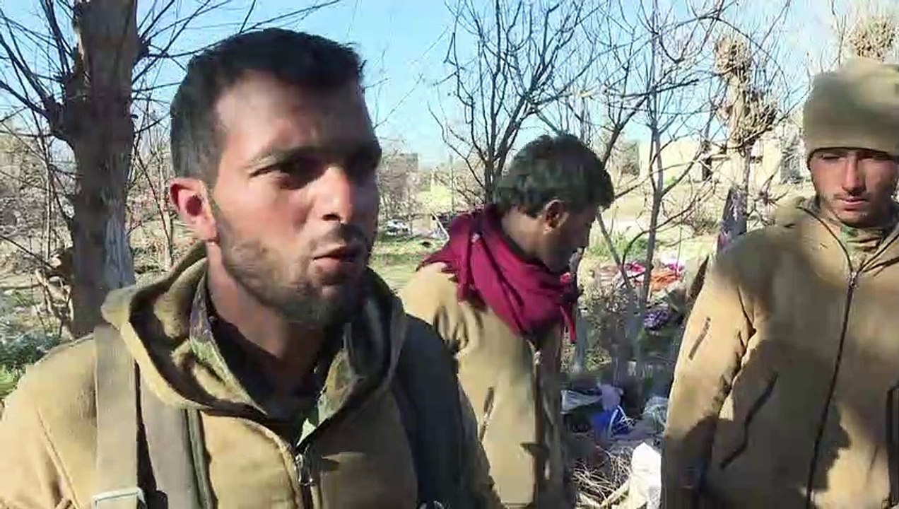 Unterwegs mit SDF-Kämpfern in der IS-Bastion Baghus