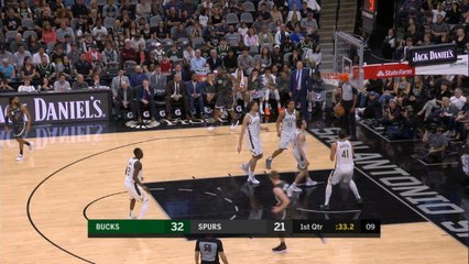 Download Video: Aldridge and DeRozan star as Spurs beat the Bucks