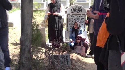 Konya İran'da Uçak Kazasında Hayatını Kaybeden Pilot Binbaşı Melike Kuvvet, Mezarı Başında Anıldı