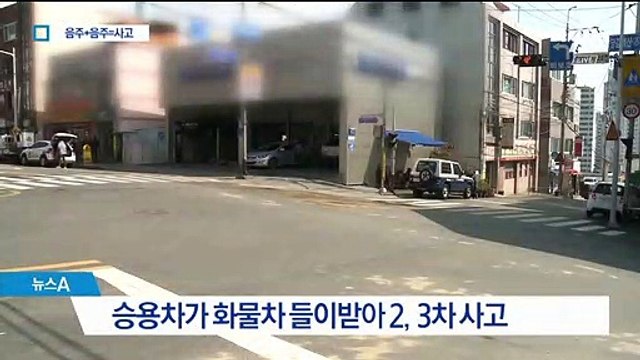 승용차-화물차 충돌…알고 보니 둘 다 ‘음주운전’