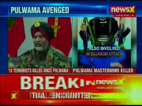 Jammu Kashmir: Key Conspirator In Pulwama Attack Mudasir Ahmed Khan Killed In Tral Encounter