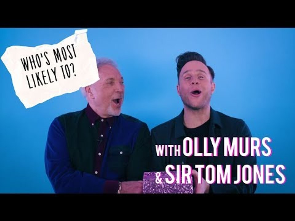 Olly Murs and Sir Tom Jones play 'Who's Most Likely To...?'