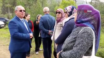 Dağda kaybolan kadın drone ile aranıyor