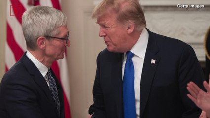 Trump Denies 'Mistakenly' Calling Apple CEO Tim Cook Wrong Name