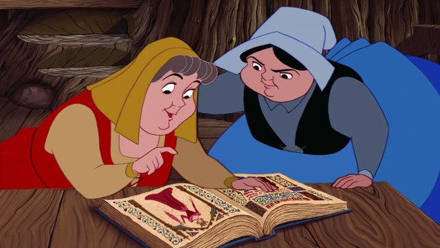 Extrait du film La Belle au Bois Dormant - Aurore quitte la maison