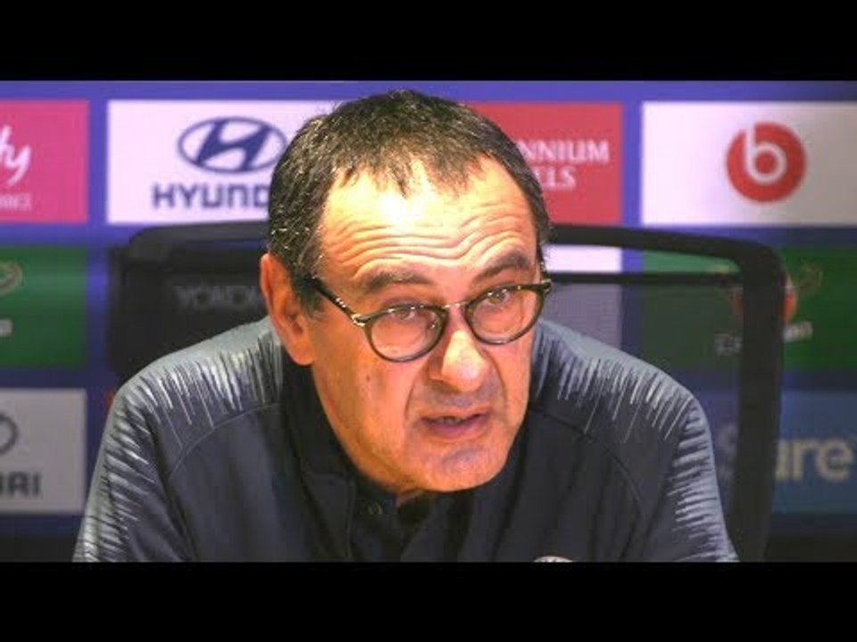 Chelsea 1-1 Wolves - Maurizio Sarri Full Post Match Press Conference - Premier League