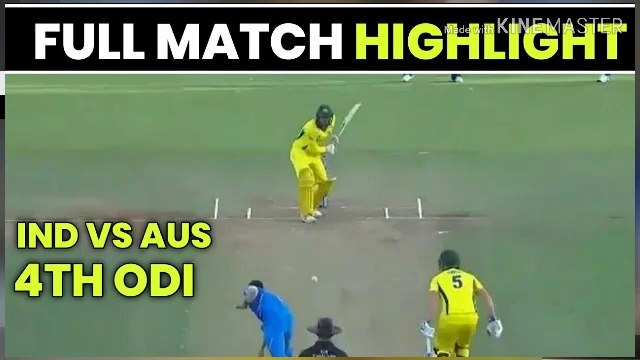 india vs australia 4th ODI Full MATCH HIGHLIGHT live cricket 2019