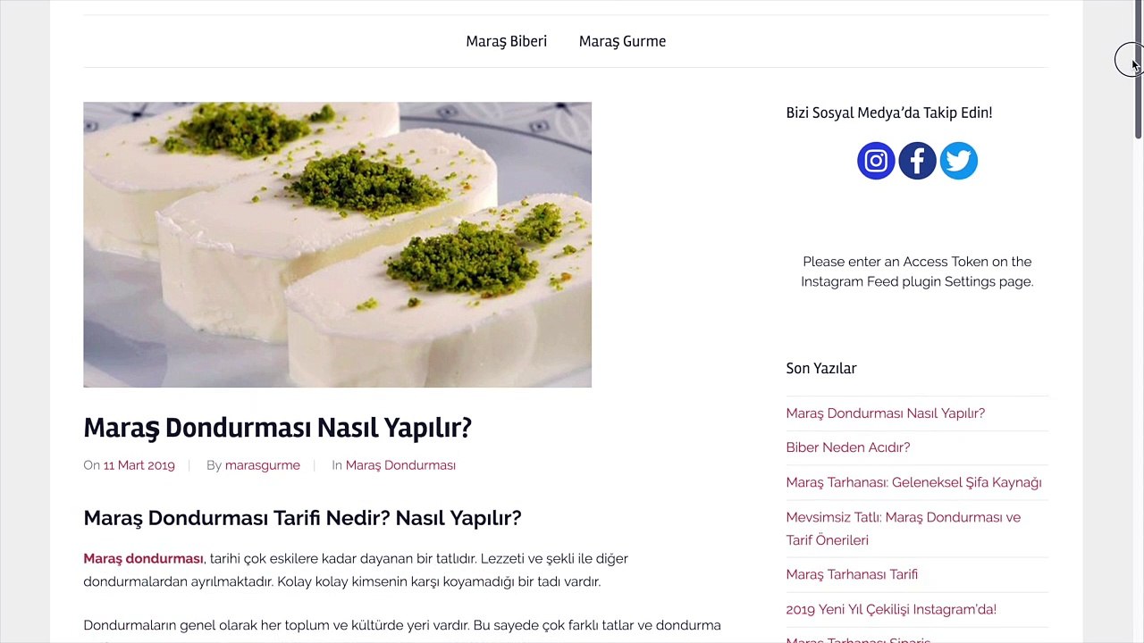 Maraş Dondurması Nasıl Yapılır? - Maraş Gurme