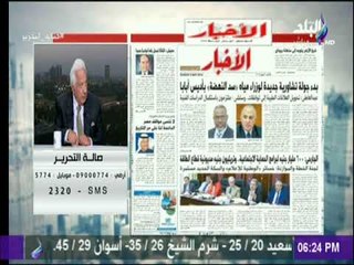 عكاشة : «وزير التعليم يريد اعادة بناء اخلاق الطلاب وإعادة هوايته» | صالة التحرير