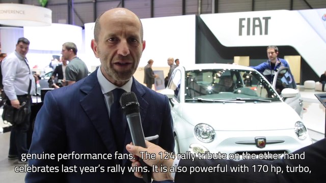 Fiat - Intervista al Salone di Ginevra con Luca Napolitano