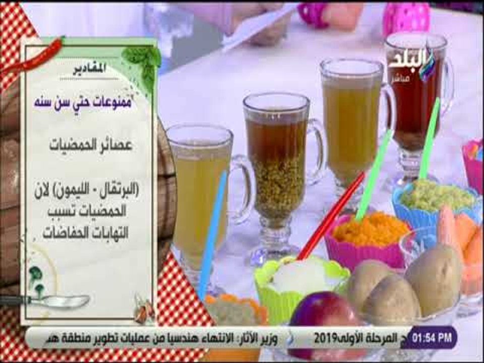 سفرة و طبلية - احذرى هذه الأكلات لطفلك قبل سن سنه