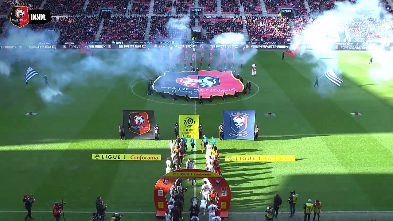 Inside Stade Rennais F.C. / Caen