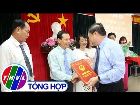 THVL | Ông Trần Văn Rón trao quyết định bổ nhiệm cán bộ tại huyện Bình Tân