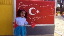 Gaziantep'te duygulandıran İstiklal Marşı klibi