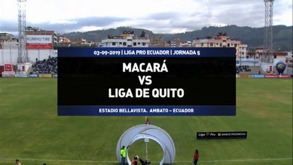 Macará 3:0 LDU Quito