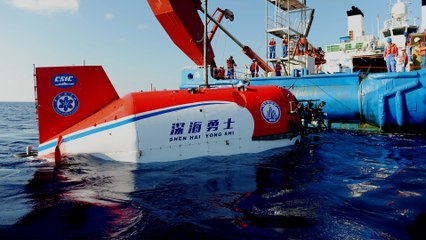 China’s manned submersible Shenhai Yongshi finishes four-month deep sea