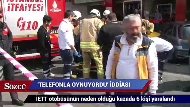 Üsküdar'da yaşanan kaza sonrası cadde savaş alanına döndü