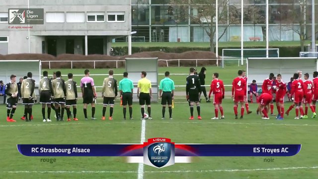U15 Grand Est Orange : RC Strasbourg – ESTAC Troyes (3-2)