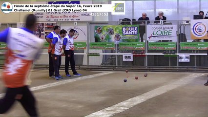 Finale, septième étape du Super  16 masculin, Feurs 2019